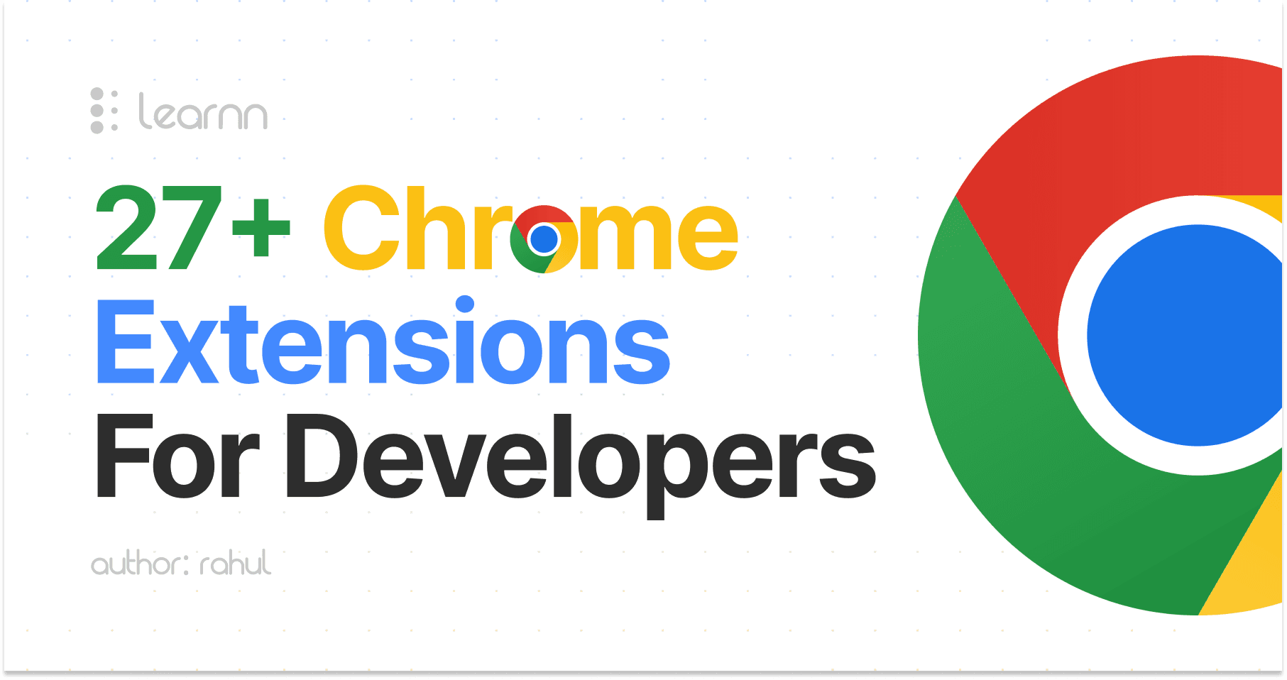 27+ Chrome Extensions Every Developer Should Have